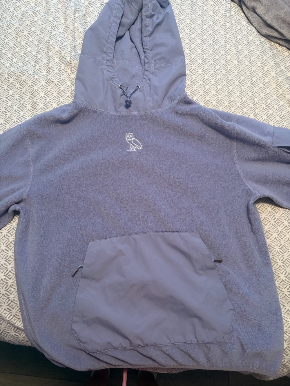 Limited edition OVO Polartec Thermal Pro Fleece Hoodie in Violet